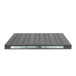 Digitus Balda extraíble 1U 19 pulgadas para armario rack 483mm x 570mm hasta 25kg, negra
