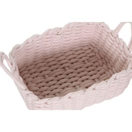 Juego de Cestas Home ESPRIT Beige Gris Rosa Cuerda (3 Piezas) (3 Unidades) Juego de Cestas Home ESPRIT Beige Gris Rosa Cuerda (3 Piezas) (3 Unidades)
