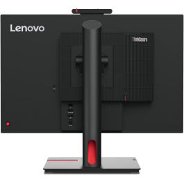 Lenovo TIO 24 Gen 5 Monitor 23.8" Full HD IPS para Tiny PC con Webcam 1080p, Micrófono y Altavoces para Videoconferencia