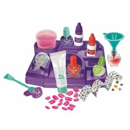 Clementoni Juego de Creación de Esmaltes y Uñas para Niños - Kit DIY Colores Personalizados - Edad 8+ Años - Medidas: 37x28,1x6,5 cm