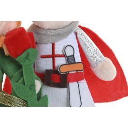 DKD Home Decor Peluche Kids Sant Jordi Multicolor Poliester 6 x 22 x 10 cm (6 Unidades)