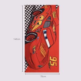 Toalla de Playa Cars Rojo 70 x 140 cm