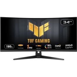 Asus VG34VQ3B Monitor Gaming Curvo 34 Pulgadas 3440x1440 180Hz 1ms VA HDR 400 FreeSync Premium Precio: 356.58999959. SKU: B1JWYABEZ2