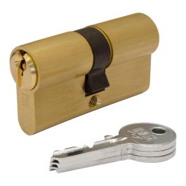 Ifam Cilindro f5s3030l de latón 60mm (30+30mm) leva larga 15mm con 3 llaves, perfil europeo Precio: 12.79000008. SKU: S7912131