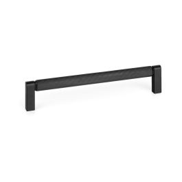 Viefe Tirador Brooklyn C160/C320 de Aluminio Negro/Bronce, para Puertas y Cajones, Distancia de Agujeros 160mm