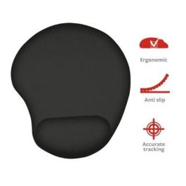 Trust Bigfoot Alfombrilla Ergonómica Antideslizante Para Ratón Relleno Gel Negro Trust Bigfoot Alfombrilla Ergonómica Antideslizante Para Ratón Relleno Gel Negro
