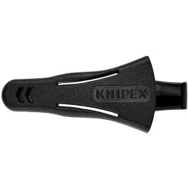 Knipex 95 05 10 SB Tijera de Electricista con Crimpado, Acero Inoxidable, Mango Plástico Azul/Rojo, 190mm