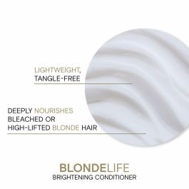 Joico Acondicionador brillo BLONDE LIFE brightening conditioner para cabello rubio, teñido o decolorado 1000 ml