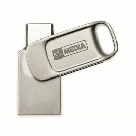 My Media Pendrive 128GB USB-C/USB-A 3.2 Gen 1 High Speed, Diseño Metálico Giratorio Precio: 22.58999941. SKU: S8413493