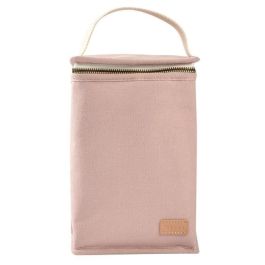 Beaba BEA3384349403133 Bolsa Isotérmica de Comida para Bebés, Rosa Empolvado