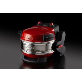Ariete Horno de Pizza Doble con 2 Placas de Piedra Refractaria, 32 cm, 400°C, Cocción Rápida