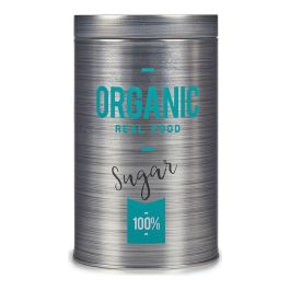 Bote Hojalata Redondo Organic Azucar Kinvara 10X18CM (24 Unidades) Precio: 68.68999995. SKU: S3611042