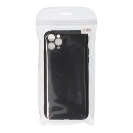 Carcasa negra de plástico soft touch para iphone 11 pro max