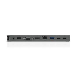 Lenovo Estación Acoplamiento Mini USB-C con HDMI, VGA, RJ-45 Ethernet, 2 USB-A, Jack Audio y Vídeo 4K
