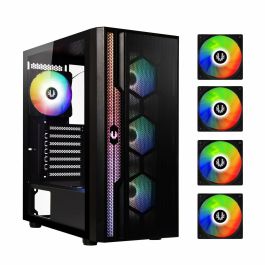 Bitfenix BIT1741675838926 Caja PC Apollo ARGB Semitorre ATX Negra - Sin fuente de alimentación