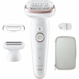Braun Silk-épil 9 Depiladora Eléctrica 9-030 - Depilación Fácil para Piel Suave y Duradera - Blanco / Rosa Precio: 140.89000057. SKU: B1GVQKLG4L