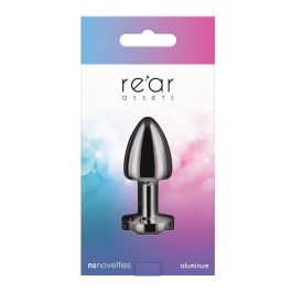 Plug Anal NS Novelties Rear Assets Gris (5 cm)