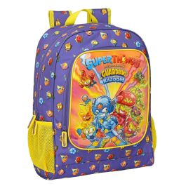 Mochila Escolar SuperThings Guardians of Kazoom Amarillo Morado 32 x 42 x 14 cm Precio: 19.49999942. SKU: S4306430