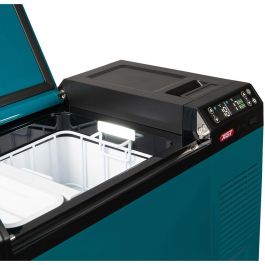 Makita CW004GZ Caja Refrigeradora y Calentadora 40V, Portátil 29 L, -18 a 60 °C, Batería/Corriente/CC