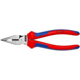 Knipex Alicate universal en punta con fundas multicomponentes, 185 mm