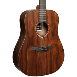 LAG Guitarra Acústica Dreadnought Sauvage - Tapa Sólida Brankowood, Fondo y Aros Eucalipto Ahumado, Acabado Satinado Precio: 439.584288. SKU: B1AMP8P63D