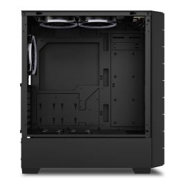 Sharkoon RGB HEX Caja de PC Gaming con Panel de Cristal Templado y RGB Direccionable en Negro