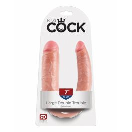 Consolador de Doble Penetración Pipedream King Cock Consolador de Doble Penetración Pipedream King Cock