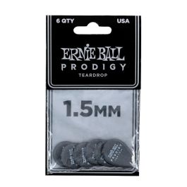 Bolsa De Púas Prodigy Negra Teardrop 1,5 Mm - 6 Unidades