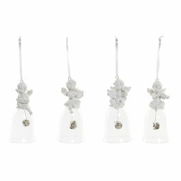 Adorno Navideño DKD Home Decor Resina Cristal Ángel (4 pcs) (5 x 5 x 10.5 cm) Precio: 10.50000006. SKU: B1CMQZV393