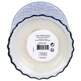 The Candle Factory Vela Perfumada en Vaso de Cristal con 2 Mechas de Madera Aromas Surtidos 650g 55h