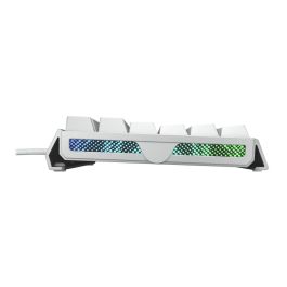 CHERRY XTRFY MX 3.1 XTR1731630819976 Teclado gaming con cable, elegante carcasa de aluminio, blanco