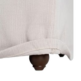 Sofá 2 Plazas Crema Tejido 181 X 103 X 72 cm