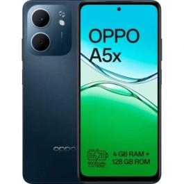 Oppo Smartphone A5x 4GB/128GB 6.67" Negro Azul Precio: 122.79000019. SKU: B14YB57EVM