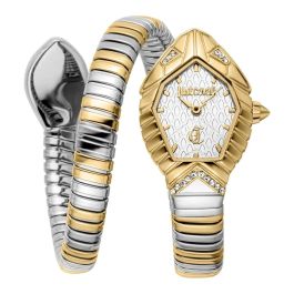 Reloj Mujer Just Cavalli SNAKE Plateado Dorado (Ø 22 mm) Precio: 203.49999978. SKU: B18GTQ8GY6