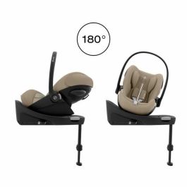 Cybex Silla de coche para bebé Cloud G i-Size Plus Beige almendra CYB4063846478910