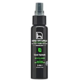 HOMO NATURALS Cool Splash Revitalizante Facial y After-Shave 2 en 1 Spray 70 ml Bio + Vegan, Sin Alcohol Precio: 20.78999978. SKU: B1JBN3H4PH