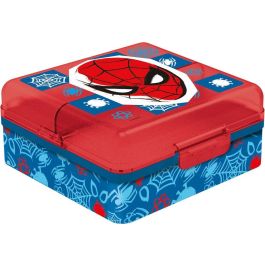 Marvel Spiderman CZ11274 Sandwichera Infantil Cuadrada Multicompartimentos Libre de BPA Licencia Oficial Precio: 9.78999989. SKU: B1AN329H62