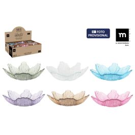 La Mediterranea Bol de Snacks Redondo Crocus de Colores, 15 cm de diámetro x 4.2 cm de alto (48 Unidades)