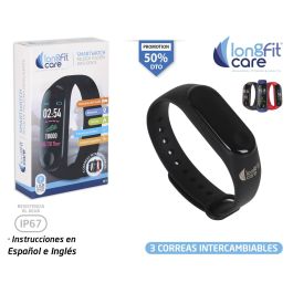 Longfit Care Smartwatch 'Longfit Care' 26 cm x 2.3 cm x 1.3 cm 80 gramos (2 Unidades) Precio: 13.6900005. SKU: B1BW6RGKDA