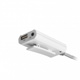 Mars Gaming Tarjeta Sonido Externa USB 7.1 MSC2W Blanca para PC PS5 PS4 Switch Mac