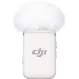 Dji DJI1726653659564 Transmisor inalámbrico Mic 2, blanco perla, audio HD, grabación de 32 bits