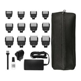 Wahl 09893-0440 Cortabarbas Extreme Grip - Batería de Litio, 12 Peines Guía, Corte de 0.5 a 9 mm