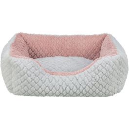 Cama para Perro Trixie Kaline Mio Gris Rosa oscuro 80 x 65 cm