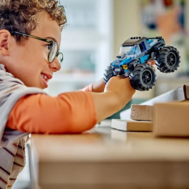 Lego City Juego de Construccion Monster Truck Azul 5+ Años