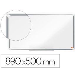 Pizarra Blanca Nobo Premium Plus Acero Lacado Formato Panoramico 40-' Magnetica 890x500 mm Precio: 60.78999949. SKU: B1HNK2H3JG