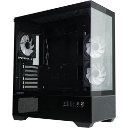 Zalman ZAL8800263650484 Caja PC Semitorre CHRONIX Formato ATX Negra Sin Fuente de Alimentación