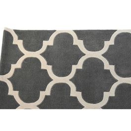 Alfombra Arabe DKD Home Decor Gris Crema 230 x 2 x 160 cm Alfombra Arabe DKD Home Decor Gris Crema 230 x 2 x 160 cm