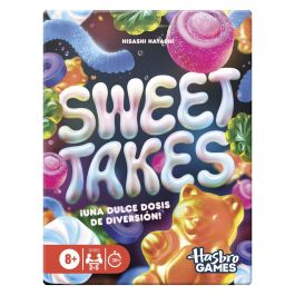 HASBRO Juego Sweet Takes Español +8 Años Juego de Cartas y Estrategia Familiar
