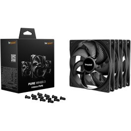 Be Quiet! Pure Wings 3 Reverse 140mm PWM Black Ventilador (3 Unidades)