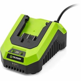 Fieldmann FIE8590669303953 Cargador de Batería 20V | Carga 2 Ah en 60 min | Compatible 2Ah 4Ah